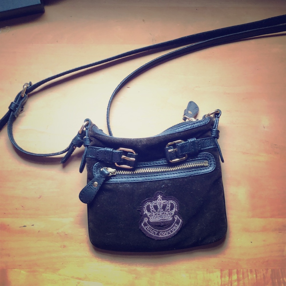 Small black juicy couture purse